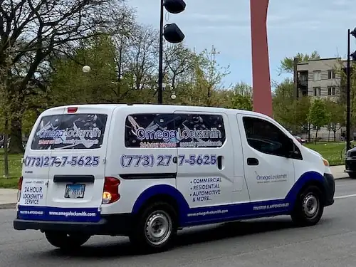 Omega Locksmith mobile locksmith service in Downers Grove, Illinois