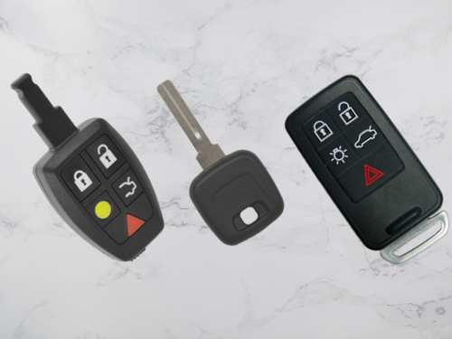 Variety of Volvo keys