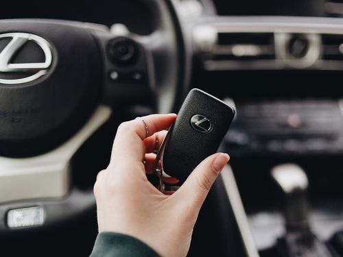 lexus key fob battery replacement